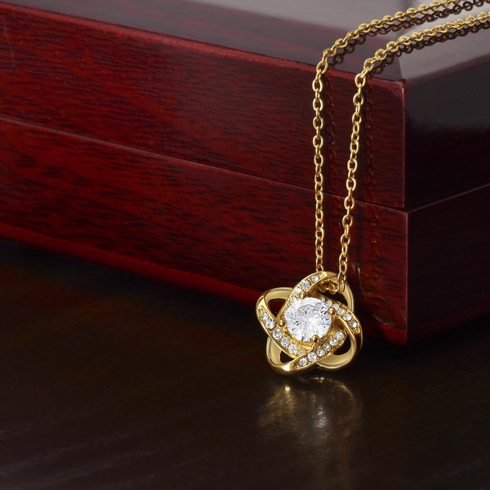 Celebrate love | Love Knot Necklace | For Granddaughter