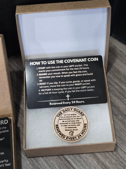 The Daily Guard: 24-Hour Covenant EDC Challenge  Coin