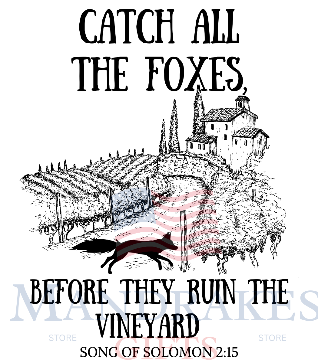 Catch all the Foxes - Women's Scripture Tee